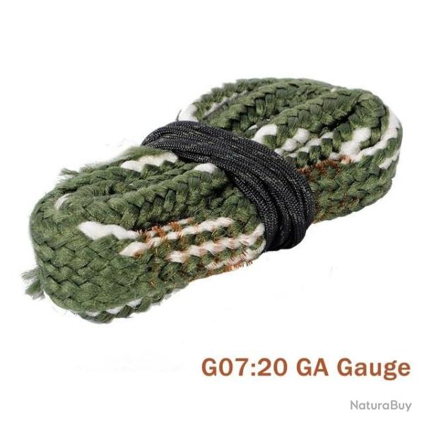 Cordon de Nettoyage arme entretien Type BoreSnake G07 pour Calibre 20 - LIVRAISON GRATUITE