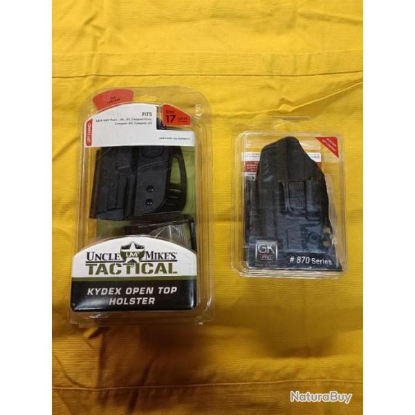 Lot de 2 tuis GAUCHER pour SW MP9