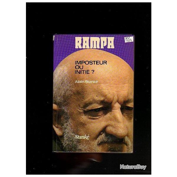 rampa.imposteur ou initi�? par alain Stank�.