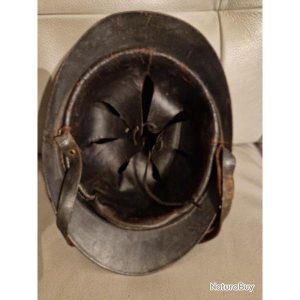 Casque Adrian modle 1915 complet d'origine aucune rparation n'y rnovation provenance Meuse 55