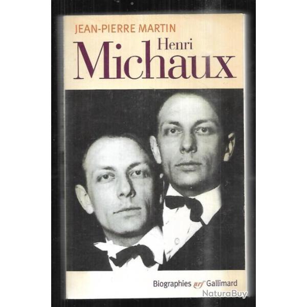 henri michaux par jean-pierre martin littrature franaise