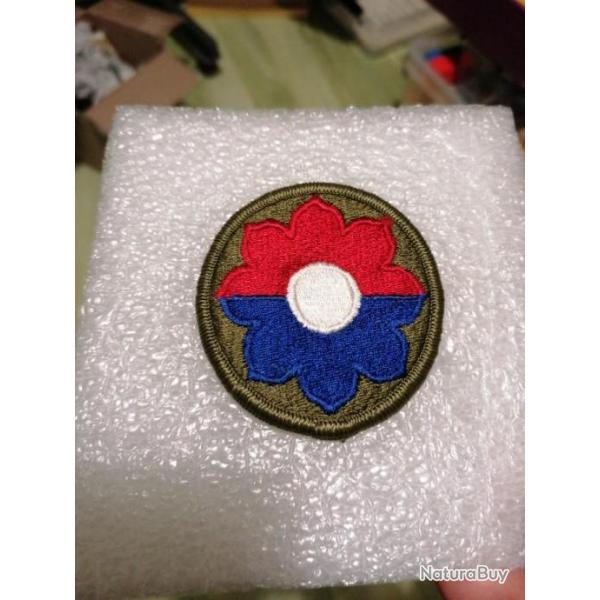 Patch arm�e us 9TH INFANTRY DIVISION ORIGINAL 1