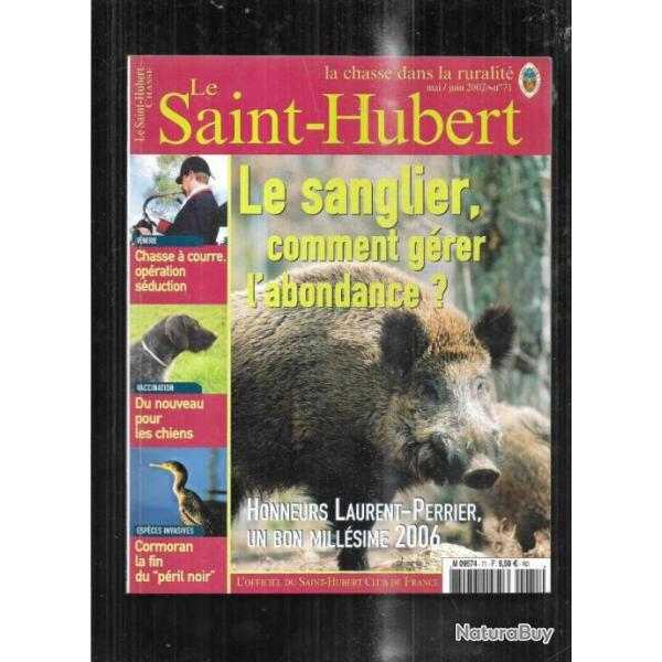 le saint-hubert 71 la chasse dans la ruralit, sanglier, cormoran, vnerie