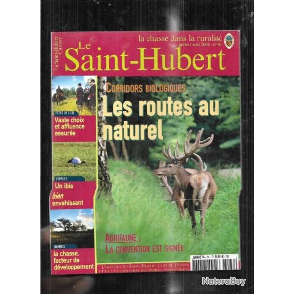 le saint-hubert 66 la chasse dans la ruralit, ibis, namibie, vnerie , corridors biologiques