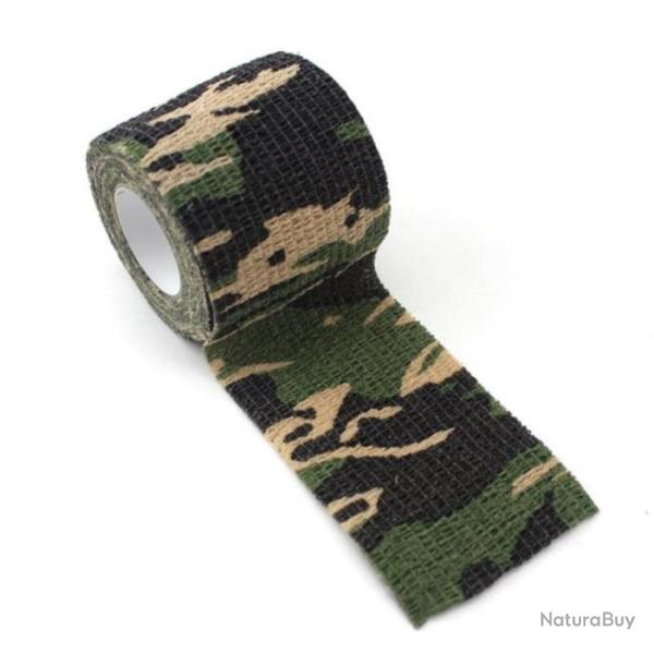 RUBAN Camouflage Adh�sif, 10cm X 4,5m FOREST ....LIVRAISON OFFERTE