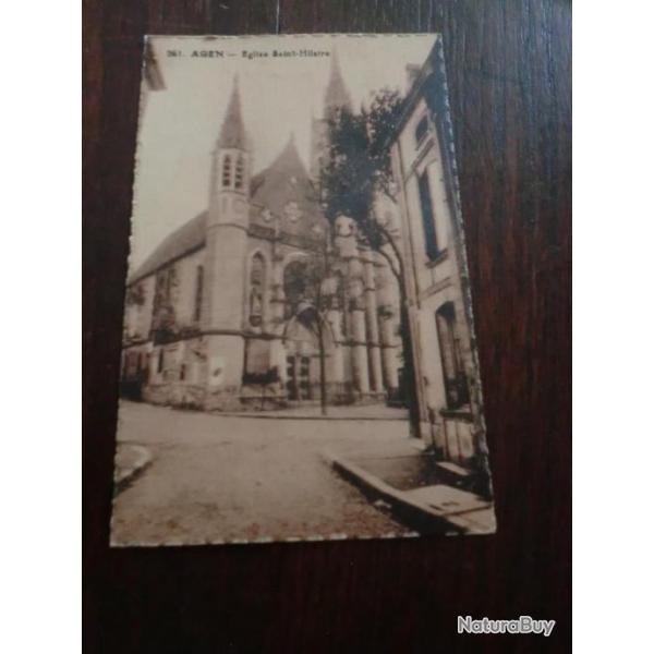 CP  dpt 47  AGEN  EGLISE ST HILAIRE