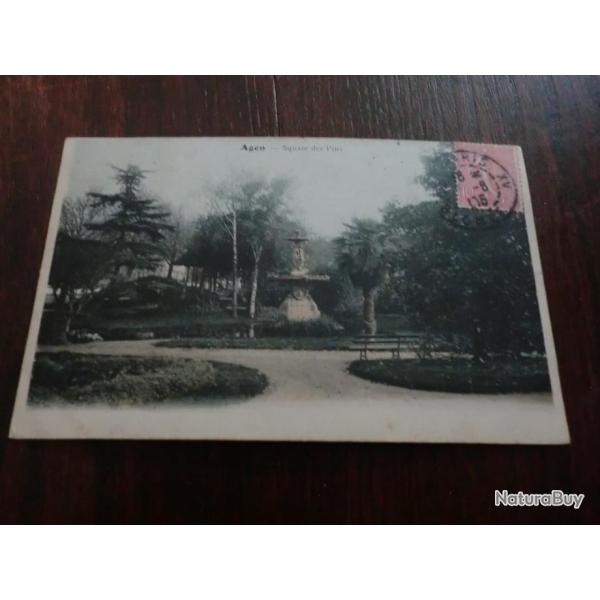 CP  dpt 47  AGEN  SQUARE  DES PINS