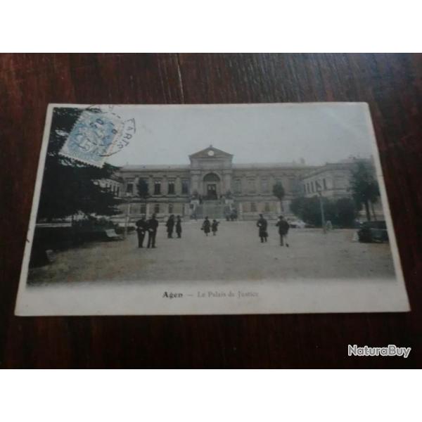 CP  dpt 47  AGEN  PALAIS DE JUSTICE
