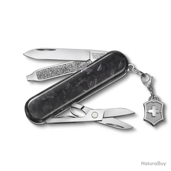 Couteau suisse Victorinox Classic SD Brilliant Carbone