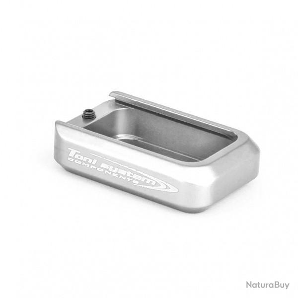 +1 extension de chargeur rond pour petit cadre Tanfoglio - Gris - TONI SYSTEM