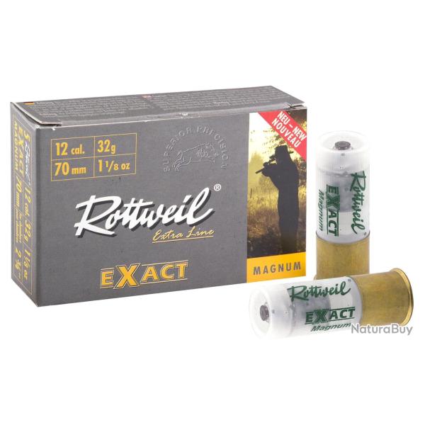 Balle De Chasse Rottweil Exact Magnum Calibre 12/70