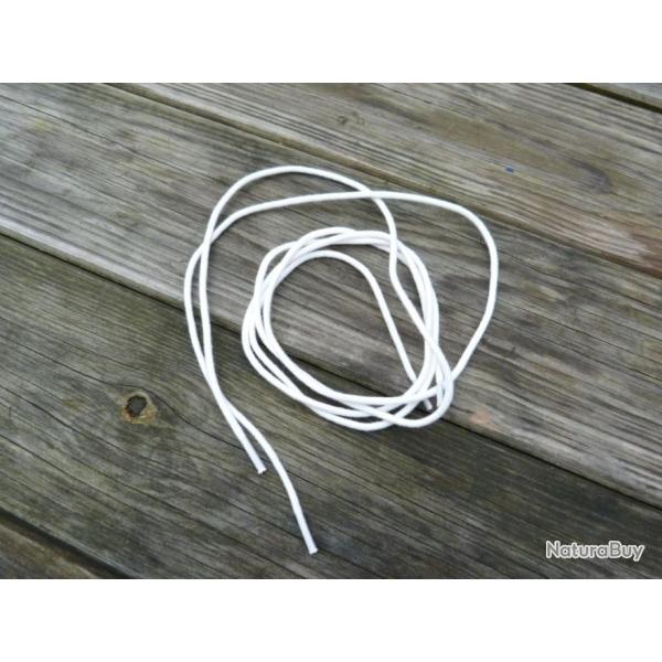 PAIRE DE LACETS BLANC POUR GUETRES MODELE MP