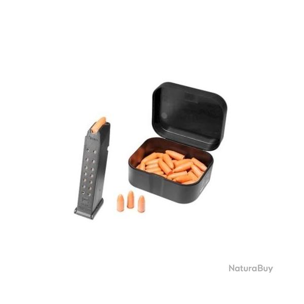 Boite de 50 cartouches inertes GLOCK cal.9mm