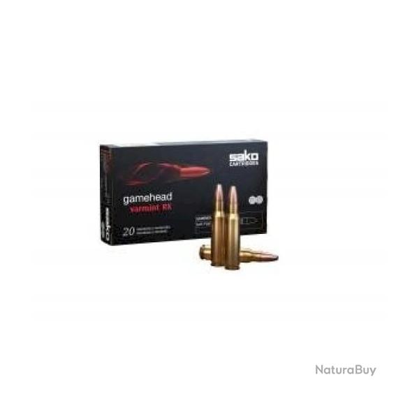SAKO CAL.308WIN GAMEHEAD VARMINTRX HPBT 8.4G 130GR PAR 20