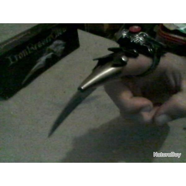couteau de doigt en acier