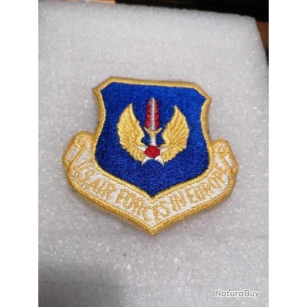 Patch arm�e us USAF US AIR FORCES IN EUROPE ORIGINAL