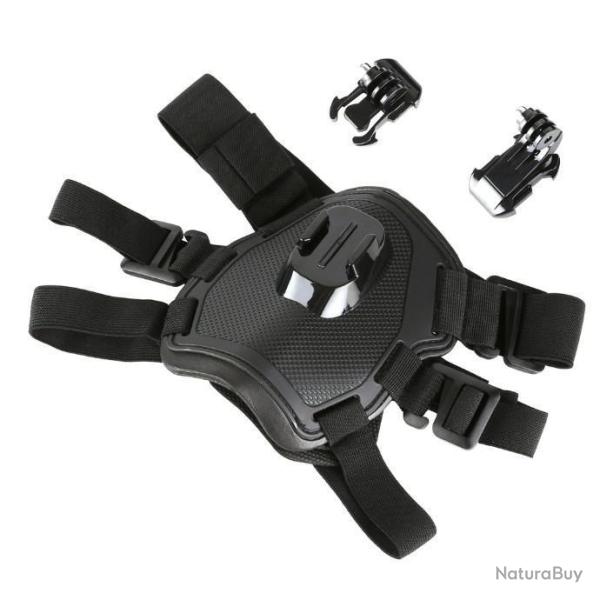 Harnais Sangle de Poitrine Chien - Chat pour Tlphone - Camra Embarque - GoPro - 7  54 KG Sport