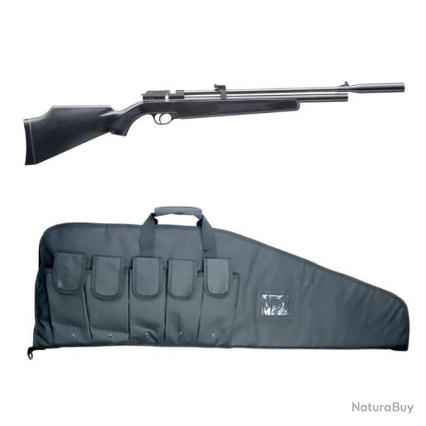 PACK CARABINE PCP SNOWPEAK PR900R SYNTH�TIQUE Calibre 5,5 mm 19,9 Joules + �tui de protection