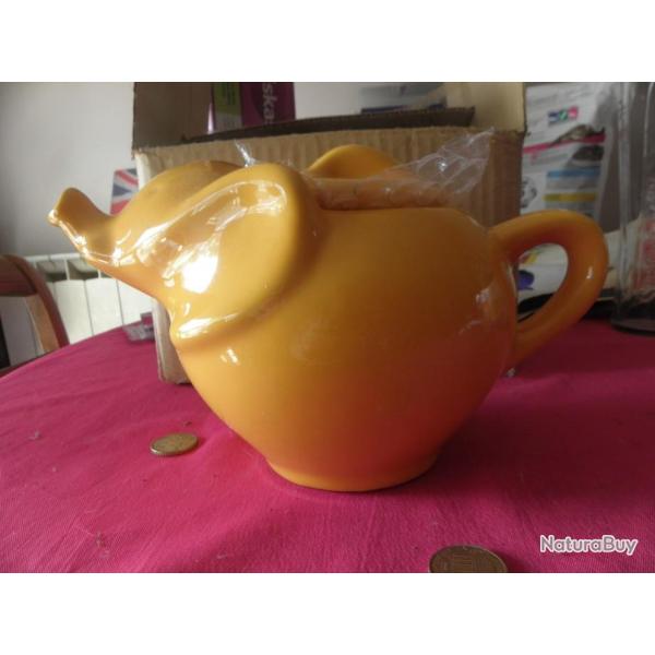 vintage lipton ellephante thire jaune bote d'origine