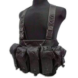 Gilet tactique Chest Rig noir