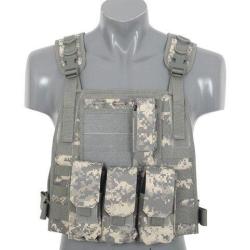 Plate Carrier ACU w/ 3 Poches (DMoniac)
