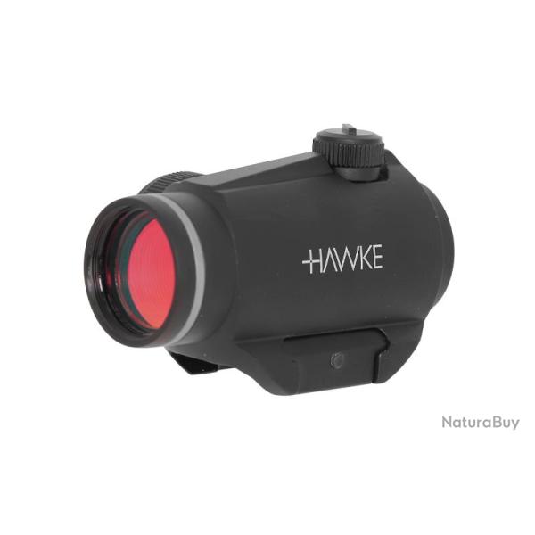 Point rouge Vantage 1x20 pour rail Weaver/Picatinny Hawke