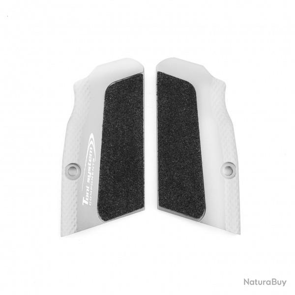 Poignes Highgrip ultra courtes - petit cadre pour Tanfoglio - Gris - TONI SYSTEM