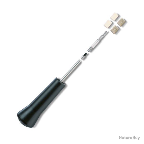 Baguette de nettoyage acier VFG Calibre .22-6,5mm Longueur 230 mm - 1 pi�ce