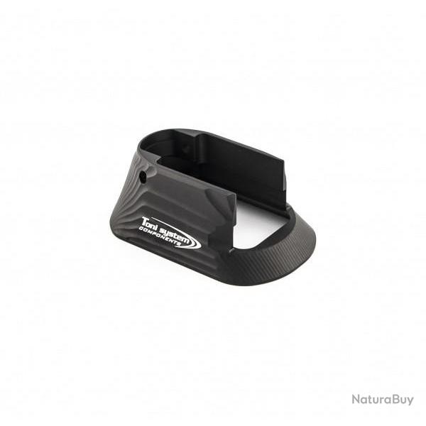 Magwell standard en aluminium pour petit ch�ssis Tanfoglio - Noir - TONI SYSTEM