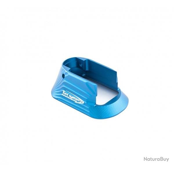 Magwell standard en aluminium pour petit ch�ssis Tanfoglio - Bleue - TONI SYSTEM