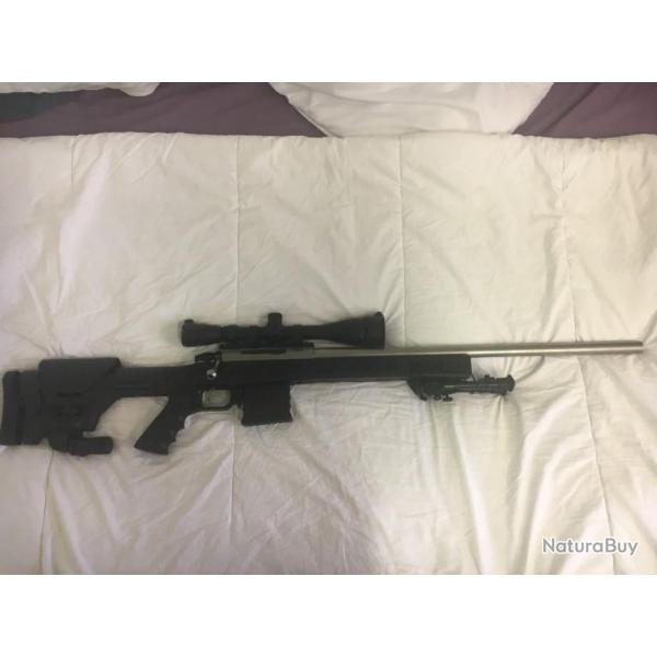 CARABINE SAKO TIKKA T3 SUPERVARMINT CANON LOURD INOX 222 REMINGTON CUSTOM MDT MAGPUL LEUPOLD NEUVE