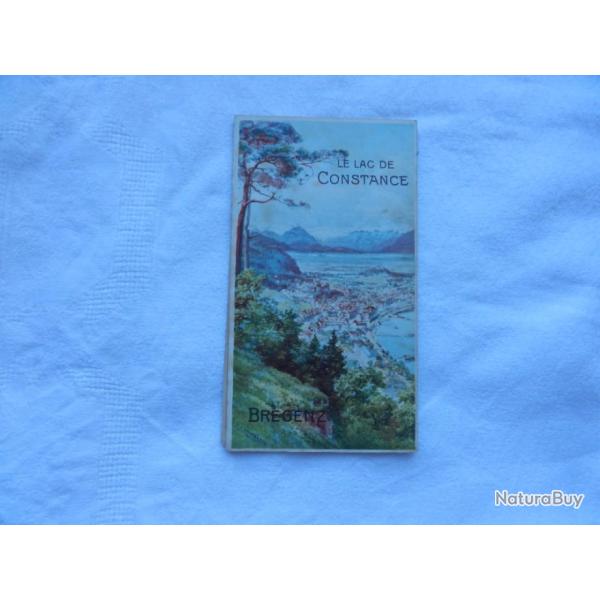 ancien d�pliant touristique italien du Lac de Constance