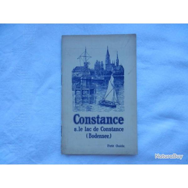 ancien petit guide italien du Lac de Constance