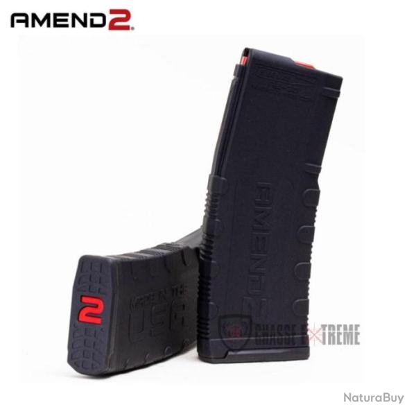 Chargeur AMEND2 pour Ar15 Cal 223 Rem 30 Coups Noir