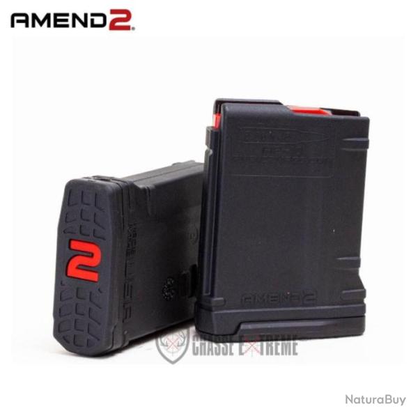 Chargeur AMEND2 pour Ar15 Cal 223 Rem 10 Coups Noir