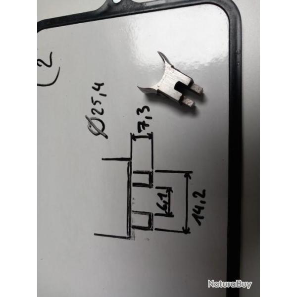 Collier � souder brute pour montage � crochets (r�f 2).