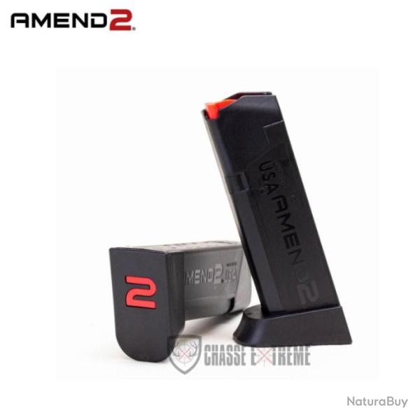 Chargeur AMEND2 pour Glock 19 Cal 9x19 mm 15 Coups