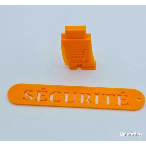 Savage Mark II et Stevens Chargeur de s�curit� ergonomique (Mag Flag) 22 LR