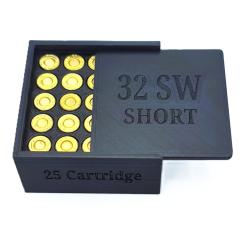 32 SW short - Boite pour 25 cartouches