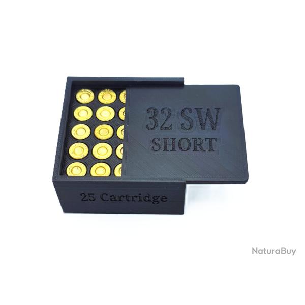 32 SW short - Boite pour 25 cartouches