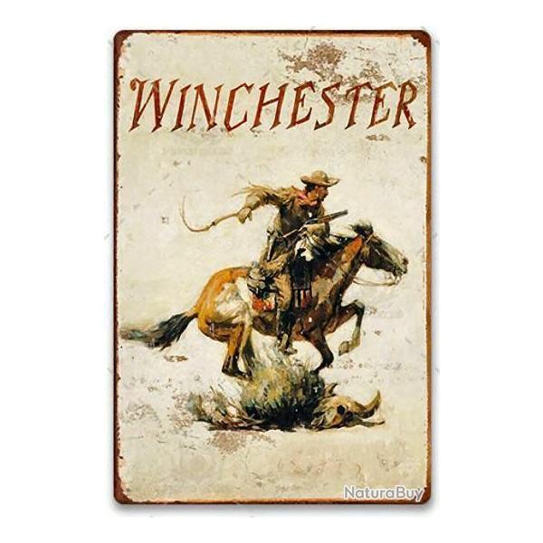 PLAQUE METAL CAVALIER PUB. WINCHESTER