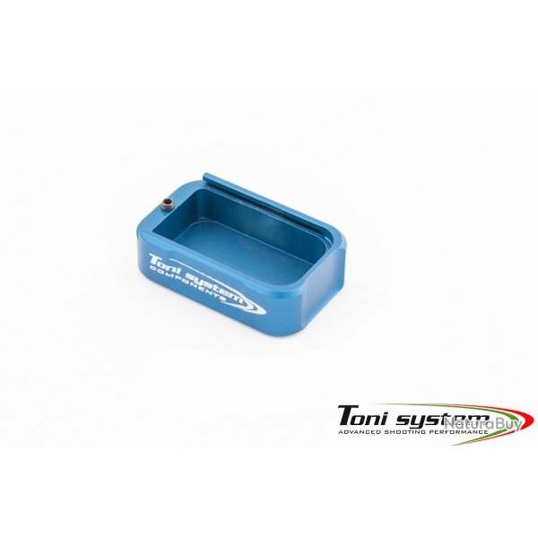 Extension chargeur +2 coups pour Tanfoglio grand cadre - Bleue - TONI SYSTEM
