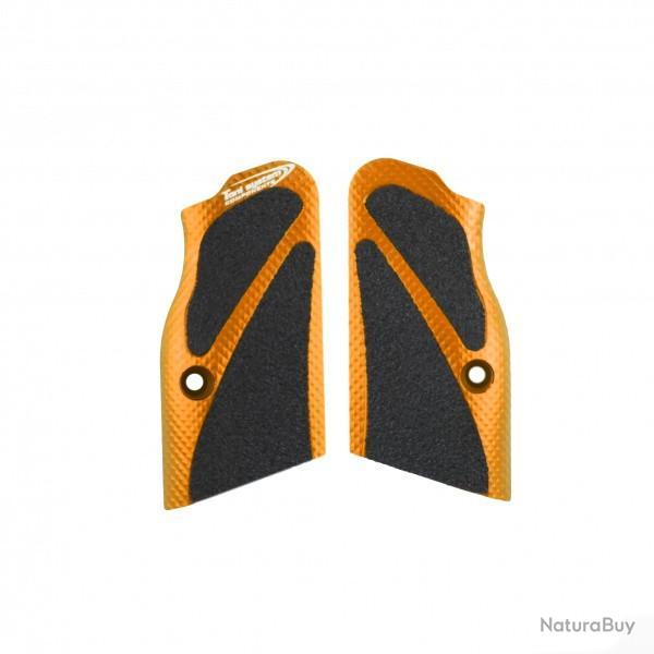 Poign�es courtes 3D - petit cadre pour Tanfoglio - Orange - TONI SYSTEM