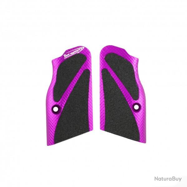 Poign�es courtes 3D - petit cadre pour Tanfoglio - Violet - TONI SYSTEM