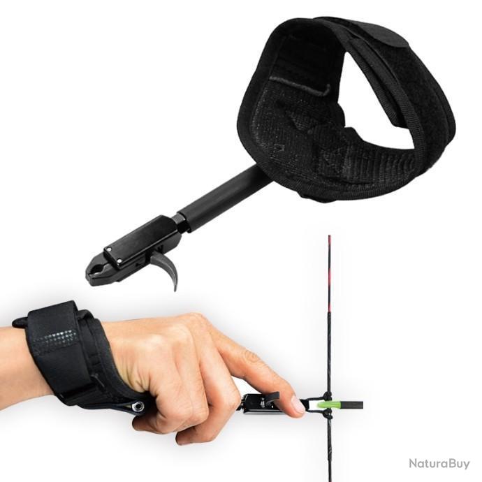 Fdit Accessoire d'arc composite Déclencheur de tir à l'arc à trois Fdit Accessoire d'arc composite Déclencheur de tir à l'arc à trois