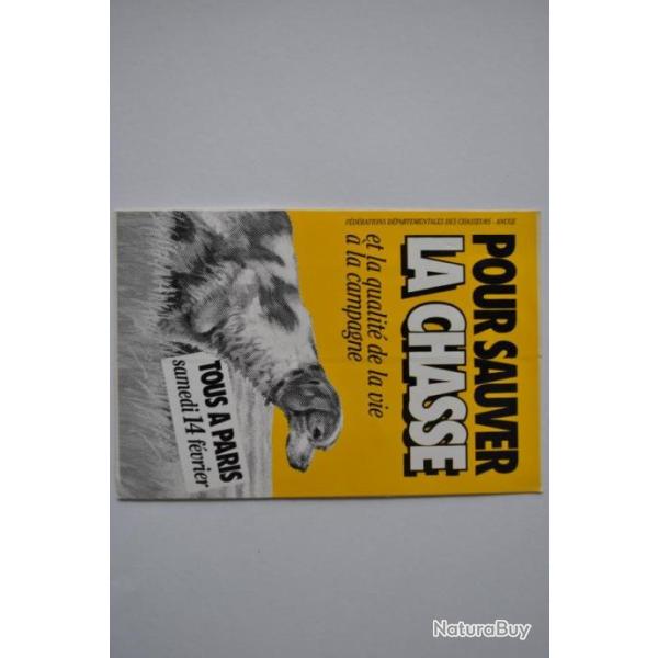 autocollant chasse Paris