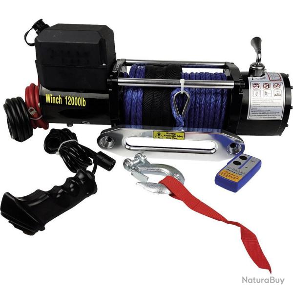 Treuil � c�ble fibre Berger 10800 kg t�l�commande sans fil