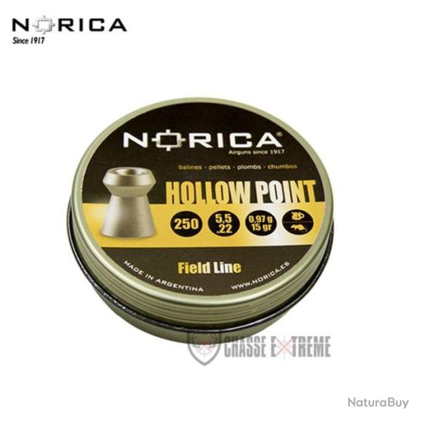 250 Plombs NORICA Hollow Point 0.57Gr Cal. 4,5mm