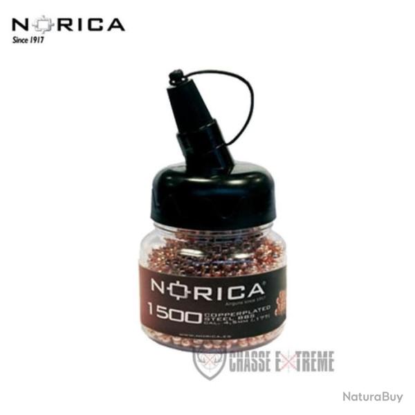 1500 Plombs Billes (BB) Cuivr�e NORICA Cal 4.5mm