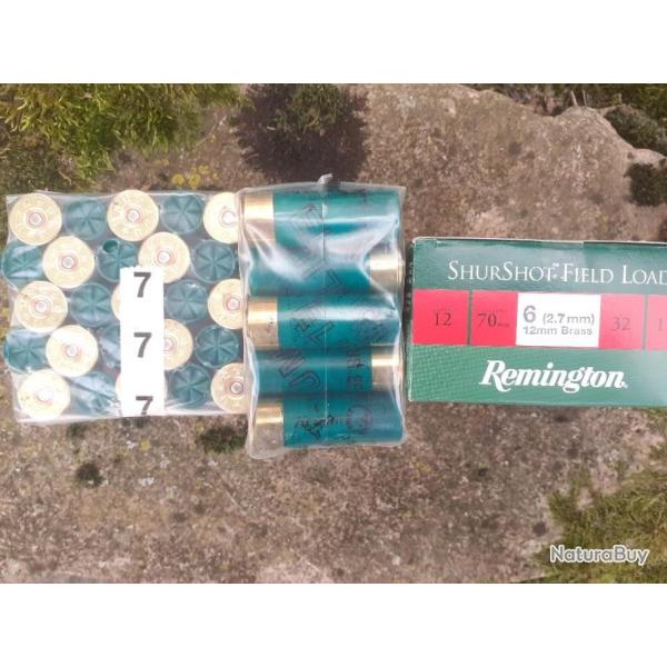 Lot  75  Cartouches en 6 et 7